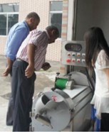 為埃及客戶提供瓜果脫皮、切割、風干、包裝生產線