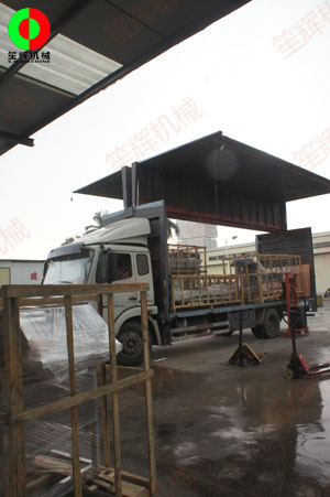 大雨滂沱，也要把蔬果清洗加工生產線按時按質裝車交付客戶！