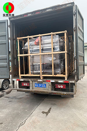 兩批蔬果清洗加工設備同日發貨交付！